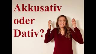 Akkusativ oder Dativ [upl. by Beilul]