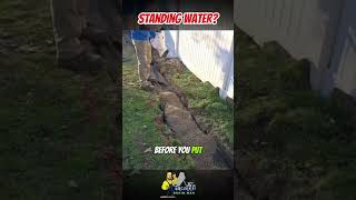 The Importance of Sand in Your French Drain System [upl. by Gignac]