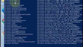 Uninstall any Builtin Apps with powershell in Windows 11 [upl. by Othilie]