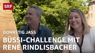 BüssiChallenge René Rindlisbacher vs Tochter Laura  DonnschtigJass  SRF [upl. by Jonah293]