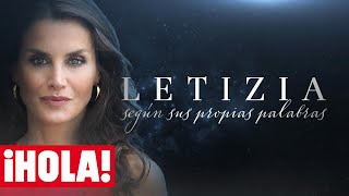 DOCUMENTAL COMPLETO Letizia según sus propias palabras [upl. by Marder715]