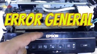 🛑REPARACIÓN TODAS LAS LUCES PARPADEAN❗❗ 🔎 EPSON L355 L365 L395🔍 [upl. by Leif]