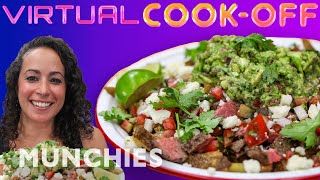 Farideh Judges MUNCHIES Viewers’ Carne Asada Fries [upl. by Fortunia]