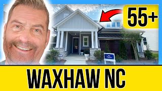 New Home for Sale In Waxhaw NC  Best 55 Community [upl. by Naffets560]