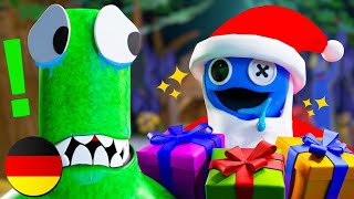 BLAU ist der WEIHNACHTSMANN  Rainbow Friends Animation [upl. by Llerreg92]