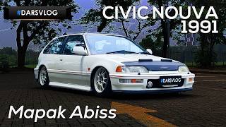 MODIFIKASI CEPER ASIK  Honda Civic Nouva 1991 ‼️ DARSVLOG [upl. by Kilbride]