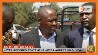 Keter records statement after arrest on Sunday [upl. by Llen]