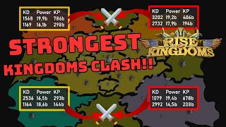 RISE OF KINGDOMS  KVK STRONGEST KINGDOMS CLASH [upl. by Danielson]