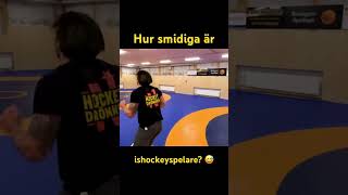 Mäktig brottarfys med Norrtälje IK 💪🏻🏒hockey brottning ishockey [upl. by Ofori]