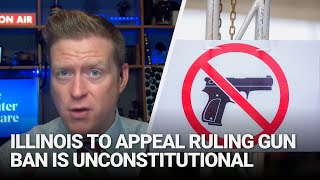 Illinois files notice of appeal of ruling states gun ban is unconstitutional [upl. by Beitnes]