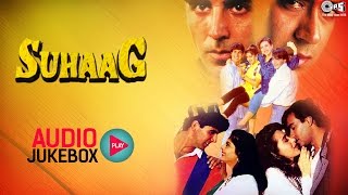 Suhaag Audio Songs Jukebox  Ajay Devgan Akshay Kumar Karisma Kapoor Nagma  Hit Hindi Songs [upl. by Nosnirb]