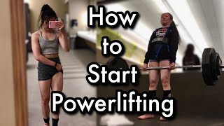 How YOU Can Start Powerlifting programing tips etc for beginners  Powerlifting Basics Ep 1 [upl. by Nhor]