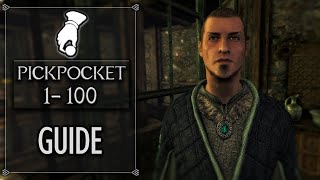 Skyrim  Level Up Pickpocket To 100 FAST 2024 [upl. by Tate]