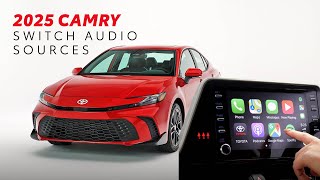 How to Change Audio Sources in Your 2025 Toyota Camry  Toyota Camry DriveOff Essentials [upl. by Flodnar]