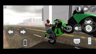 Kawasaki ninja Zx10r Bike  Indian Bikes Driving 3D Android Gameplay [upl. by Nesyaj613]