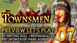 Preview Lets Play mit Entwickler Townsmen 07 deutsch [upl. by Staffan526]