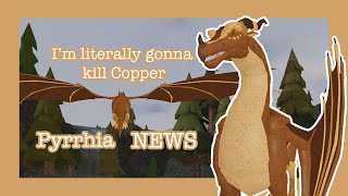 Roblox Wings of Fire Pyrrhia NEWS  Playing the new quest [upl. by Sosthenna704]