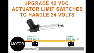 Uprgading 12 Volt Actuator Switches to Handle Higher Voltage for Font End Loader Use [upl. by Gilcrest380]