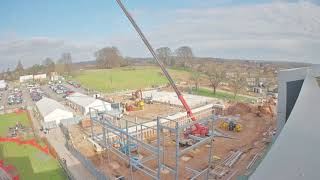 Basford campus developments timelapse  February 2024 [upl. by Cheria]