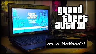 GTA 3 on a tiny laptop from the 2000s [upl. by Arevle658]