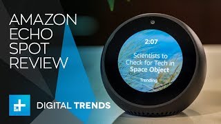 Amazon Echo Spot  Hands On Review [upl. by Monreal]