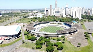 ESTÁDIO SERRA DOURADA  GOIÂNIA ARENA  Imagens de Drone  DJI Mini 2 [upl. by Yraunaj]