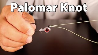 Palomar Knot Fast Easy amp Strong Knot Great For Braid Fluorocarbon and Monofilament [upl. by Gilburt]