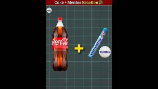 Why Coke  Mentos Will Explode 🥦shorts [upl. by Oivalf]