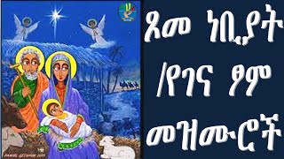 ጾመ ነቢያት የገና ፆም መዝሙሮች  Tsome Nebiyat gena Tsom mezmurs 2 [upl. by Bowerman463]