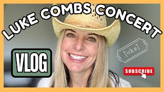 Luke Combs Growin Up and Gettin Old TOUR VLOG 2024 Levis Stadium Santa Clara CA Night One [upl. by Naffets897]