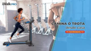 Caminadora y trotadora plegable y portátil con sensores inteligentes  iWalk Pro 110V [upl. by Aral]