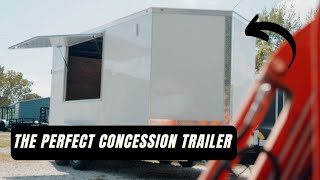 CONCESSION TAILER FROM COVERED WAGON [upl. by Ahseryt474]