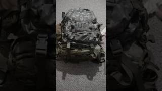 Molle II packs How to attach the assault pack to the ruck [upl. by Eidnak]