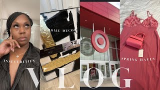 VLOG REAVLING MY BIGGEST INSECURITY BEING PLUS SIZE TARGET FINDS SPRING CLOTHING HAUL HOME DECOR [upl. by Namie30]