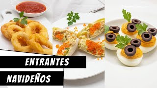 Los 3 ENTRANTES para estas NAVIDADES de Karlos Arguiñano ¡Rico rico y con fundamento [upl. by Anitsyrc]