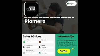 💼Plomero  Empleos RD  tomaempleocom trabajo empleosrd empleo [upl. by Anatsirhc]