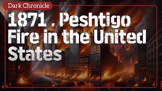 1871  Peshtigo Fire in the United States [upl. by Hepsiba]