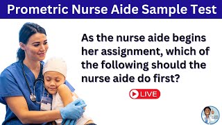 🩺 Prometric Nurse Aide Practice Test with Nurse Eunice 🩺 [upl. by Nirb236]