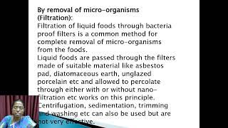 Food Preservation  VHNSNCollege Autonomous [upl. by Popelka]