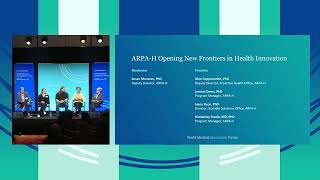 2024 WMIF  ARPAH Opening New Frontiers in Healthcare [upl. by Fianna]