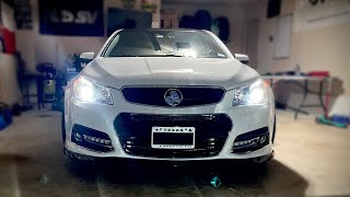 How to Install HID Low Beam Chevy SS  OSRAM Xenarc 66340 CBB HID D3S [upl. by Geier]