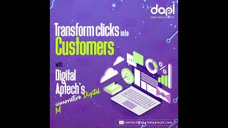 Clicks to Customers Digital Aptech Strategies DigitalMarketing SalesBoost TrafficConversion [upl. by Naimaj]