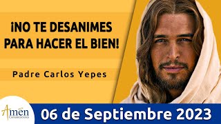 Evangelio De Hoy Miércoles 6 Septiembre 2023 l Padre Carlos Yepes l Biblia l Lucas 43844 [upl. by Suirtimed]