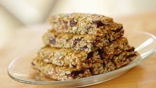 HowTo Make Granola Bars COLLAB WITH THE DOMESTIC GEEK [upl. by Jethro]