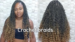 COMO COLOCAR TRANÇA REMOVÍVEL COM APLICAÇÃO FÁCIL NO MÉTODO CROCHET BRAIDS [upl. by Filbert99]