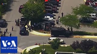 Reports At Least 5 Killed in Maryland Newspaper Office Shooting [upl. by Hales621]