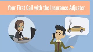 Dealing with the Insurance Adjuster Initial Call [upl. by Alika]