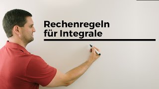 Rechenregeln für Integrale  Mathe by Daniel Jung [upl. by Karie]