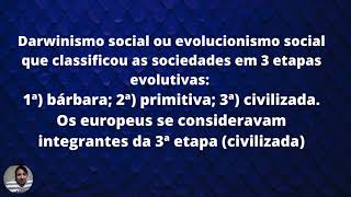 Darwinismo Social  resumo [upl. by Akirrehs]