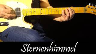 Sternenhimmel  Hubert Kah  Guitar Cover [upl. by Aissat80]